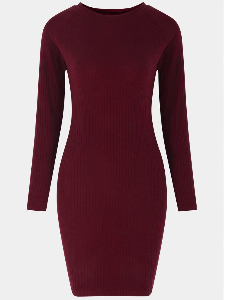 Womens Burgundy Sexy Dresses