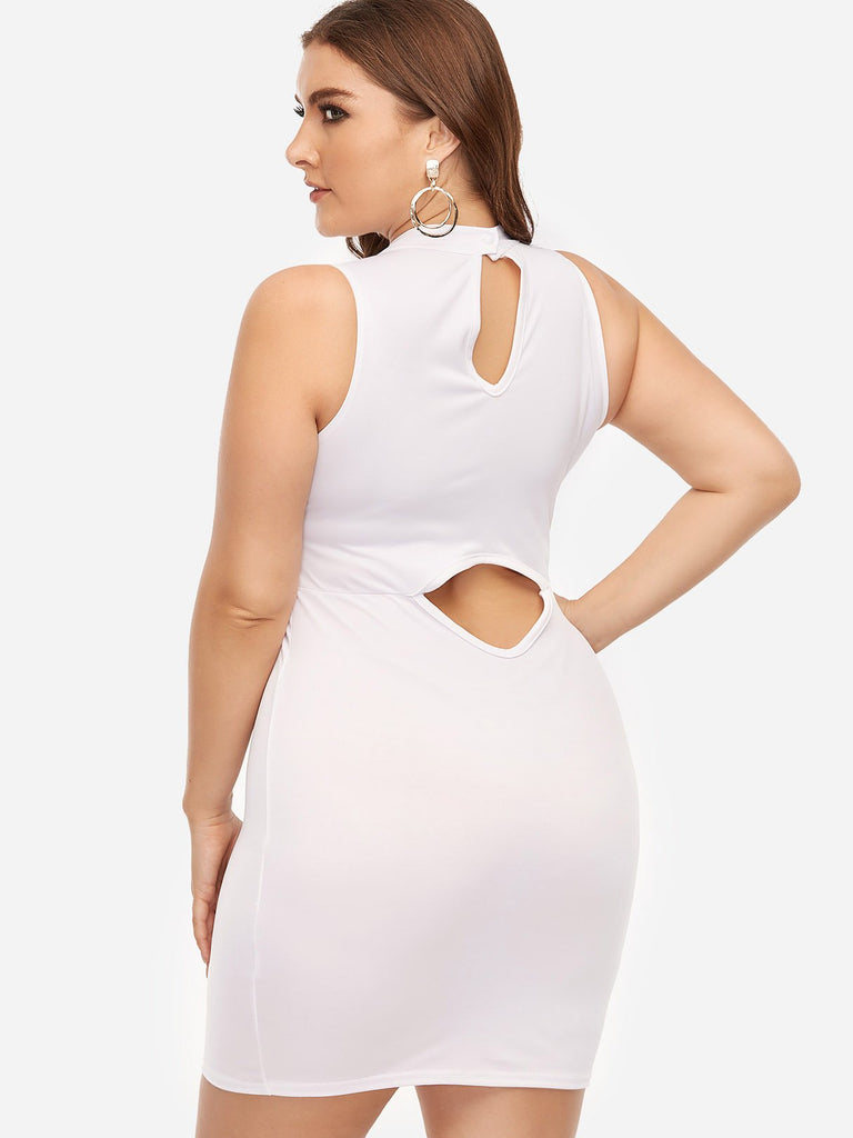 Womens White Plus Size Dresses