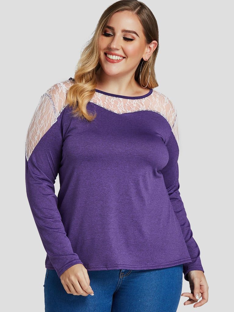 Plus Size Womens Black Tops