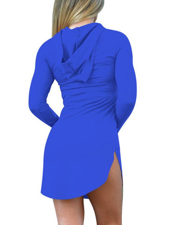 Womens Blue Mini Dresses