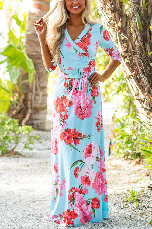 Long White Fitted Maxi Dress