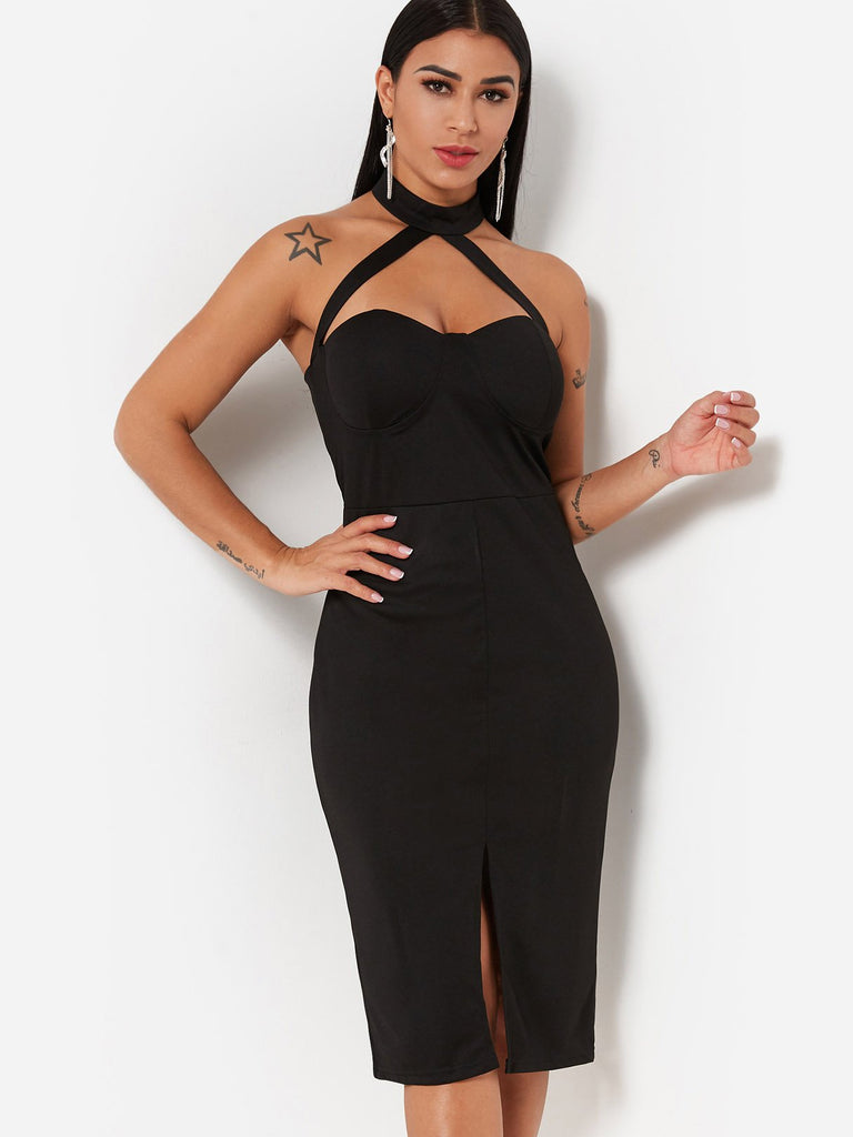 Ladies Black Sexy Dresses