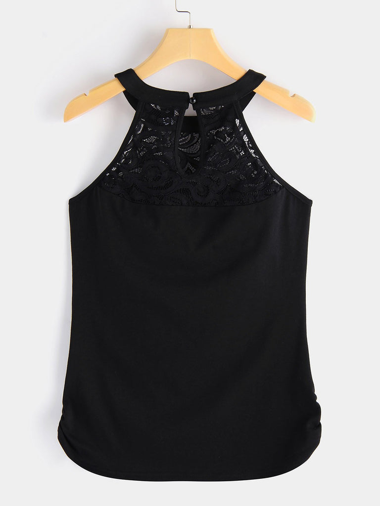 Womens Black Camis