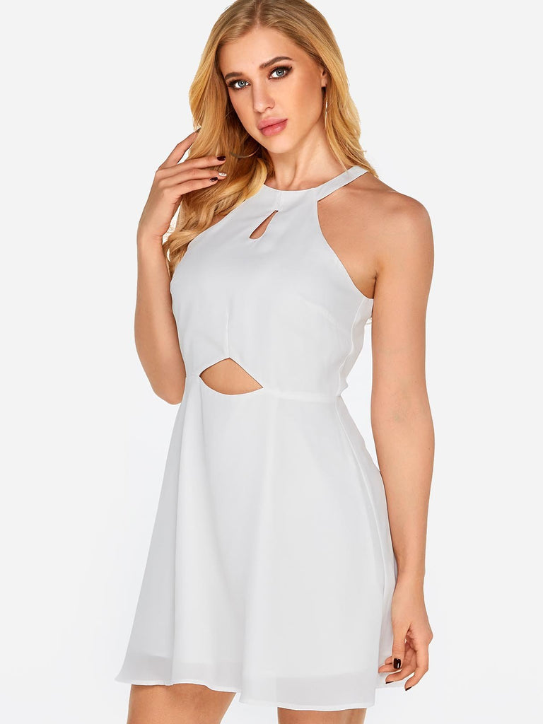 Ladies Sleeveless Sexy Dress