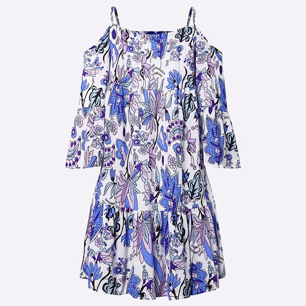 Ladies Multi Floral Dresses