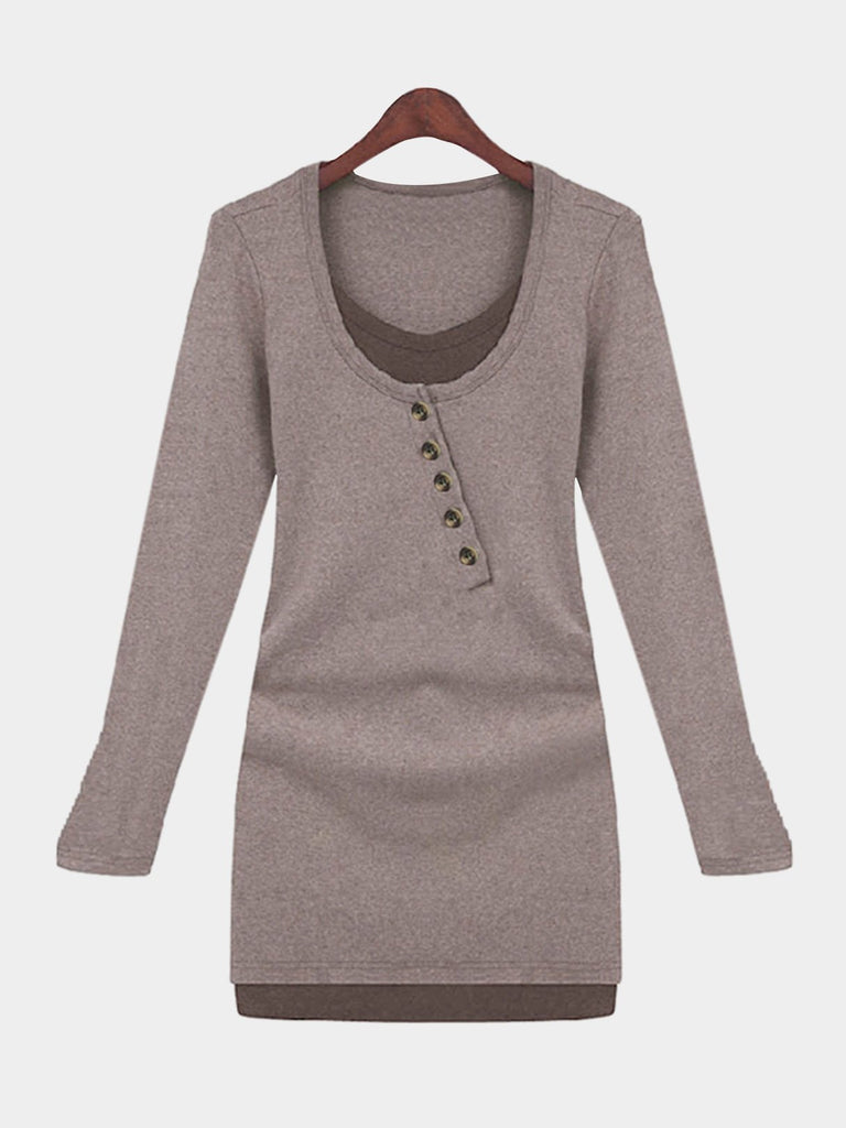 Womens Brown Casual Dresses