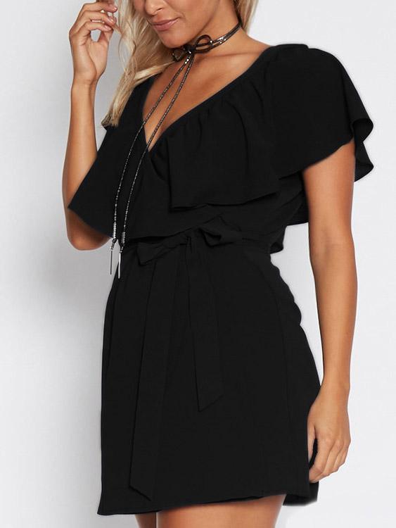 Banded Tunic Dress