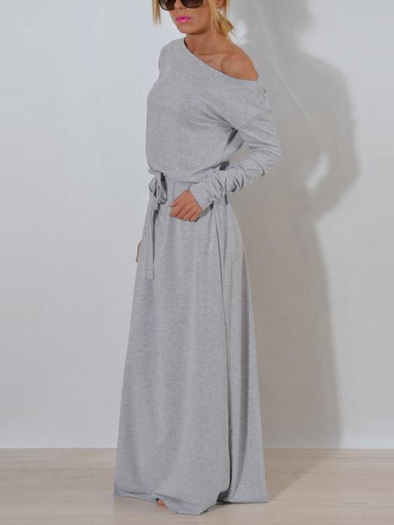 Ladies Grey Sexy Dresses