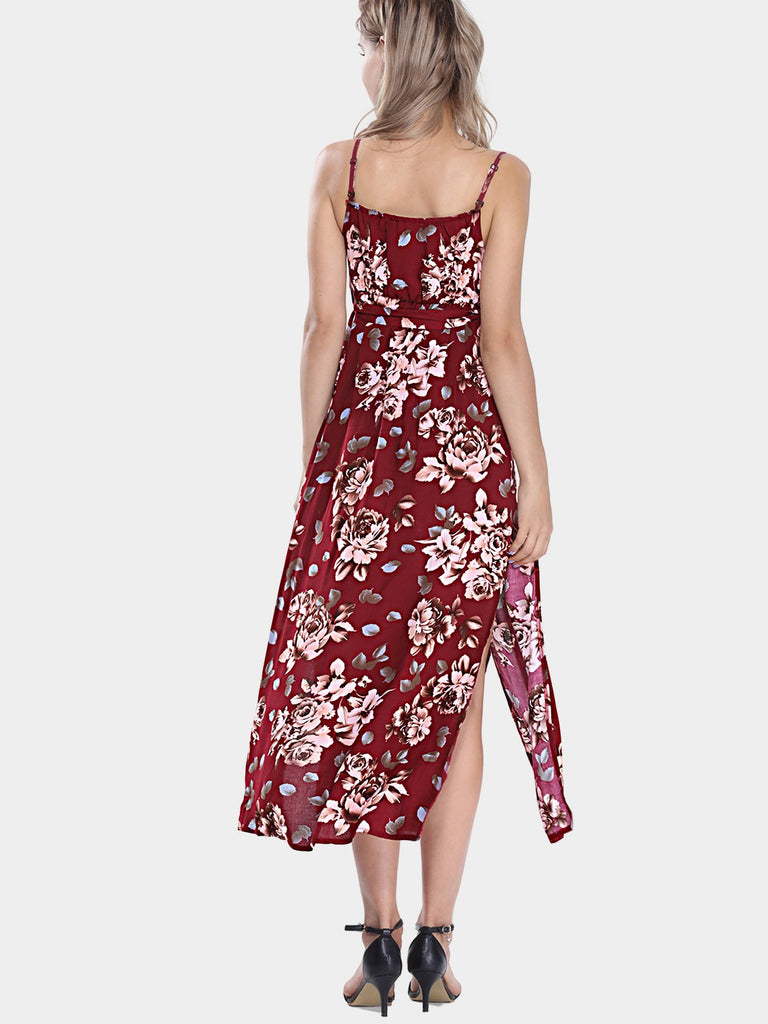 Womens Floral Maxi Dresses