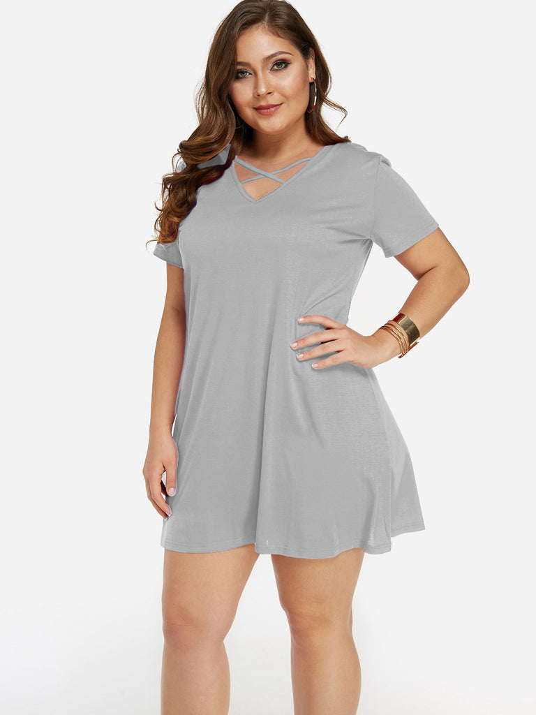 Long Sleeve Summer Dresses Plus Size