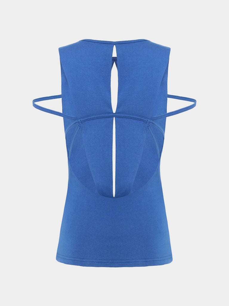 Womens Blue Camis