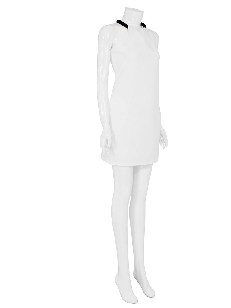 Ladies White Casual Dresses